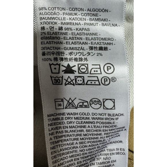 Levis 502 Men's Regular Fit Tapered Leg Tan Denim Jeans - Size 32x27.5 - Picture 6 of 7